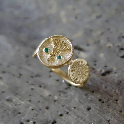 Alchemical Wedding Talisman Ring Gold (*Limited Edition*)