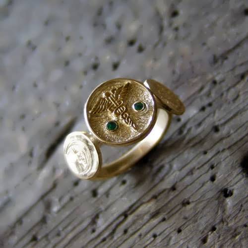 Alchemical Wedding Talisman Ring Gold (*Limited Edition*)