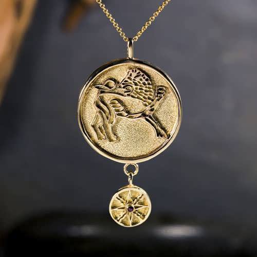 Sun in Leo Talisman Pendant Gold 14K (*Limited Edition*)