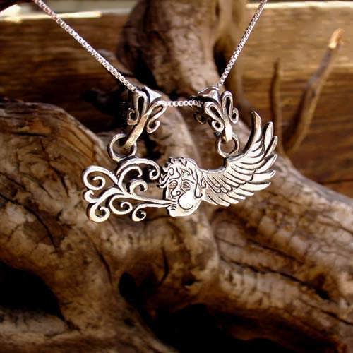 The Air Element Pendant Silver