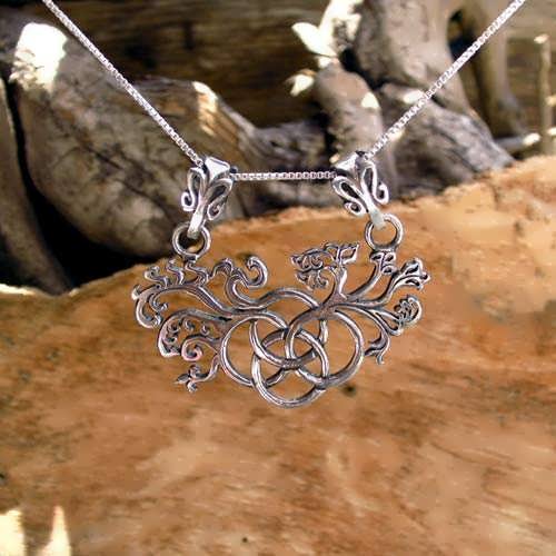 The Earth Element Pendant Silver