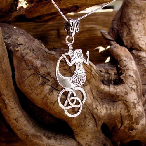 The Water Element Pendant Silver