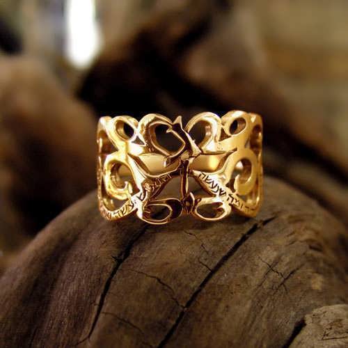 This Too Shall Pass Ring Gold