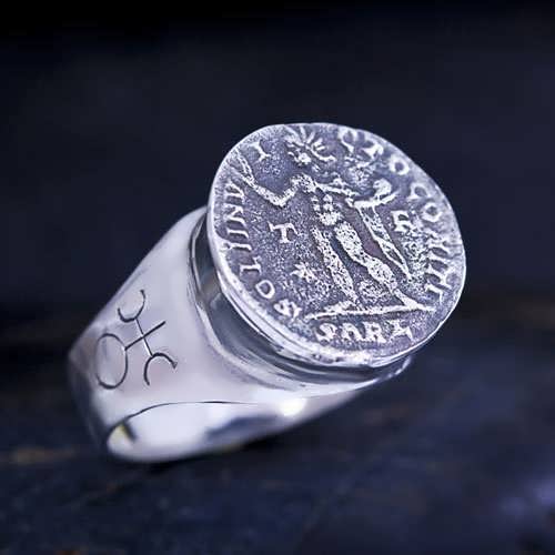 Uranus in Aries Talisman Ring Silver (*Sold Out!*)