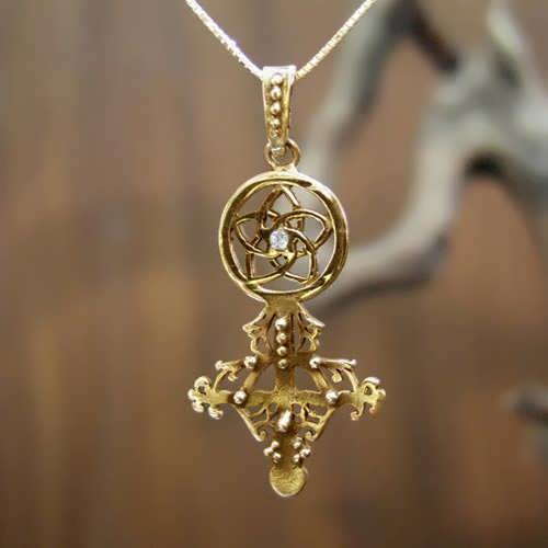 Divine Love Talisman (Venus in Pisces) Gold With Diamond (*Limited Edition*)