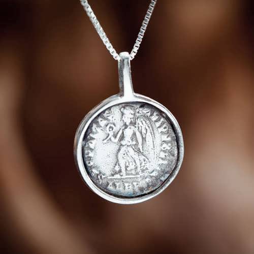 Victory Pendant Silver