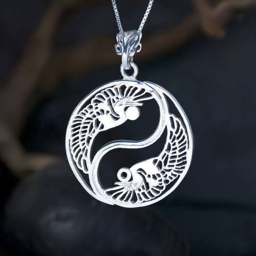 The Yin Yang Silver Pendant