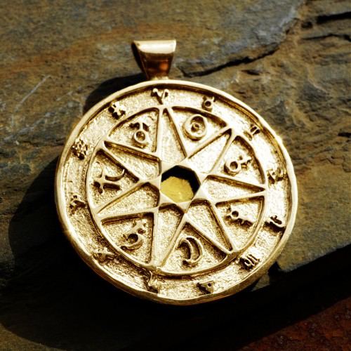 7 Metals Chaldean Astrology Talisman Gold (*Limited Edition*)