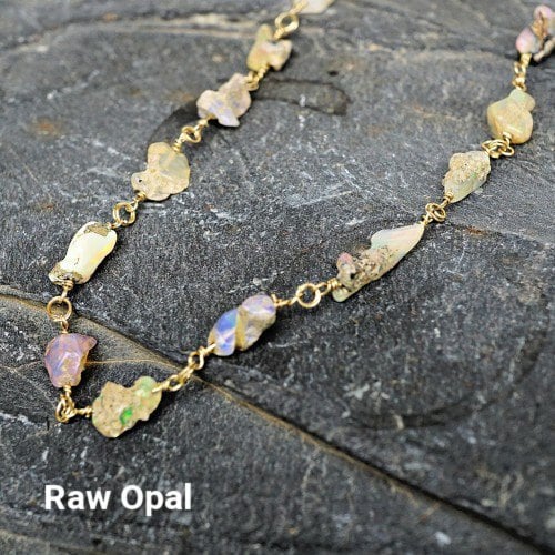 Royal Handwoven Beads Necklace 14K Gold