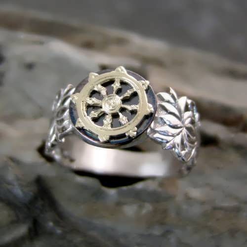 Dharma Ring Silver and Gold