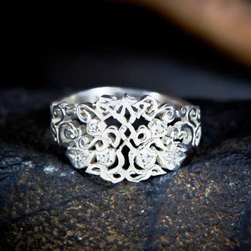 The Earth Element Ring silver