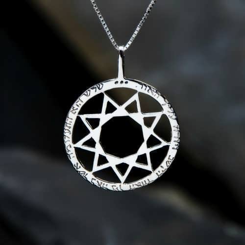 Enneagram Anhänger – Silber