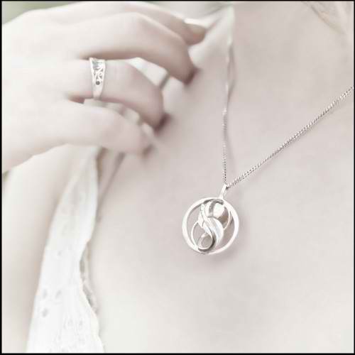 Entangled Pendant Silver