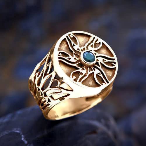 Eye Of Horus Ring Gold Eye Of Horus Ring Gold