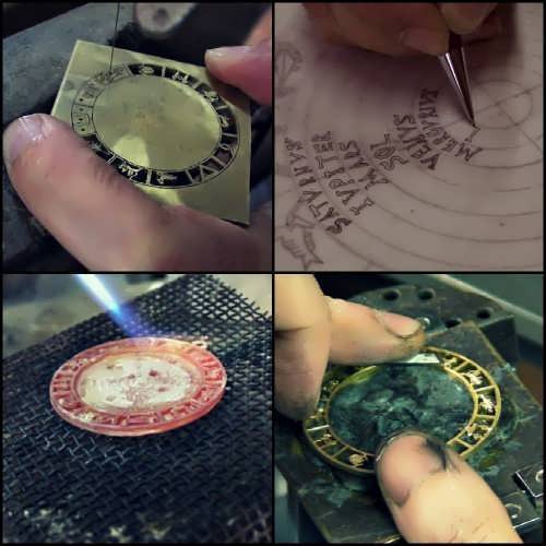 Image of the Cosmos Talisman Silver and Gold (*Limited Edition*)