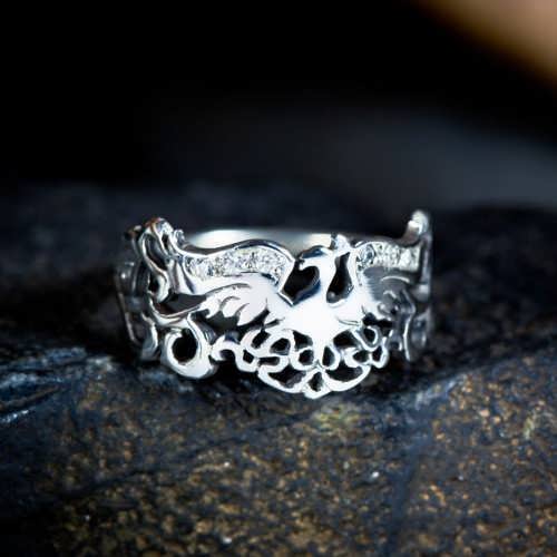 The Fire Element Ring Silver