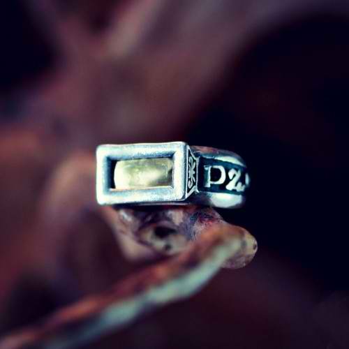 טבעת חמשת המתכות - כסף