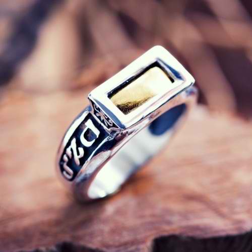 טבעת חמשת המתכות - כסף