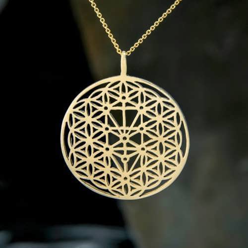 Flower and Tree of Life Gold