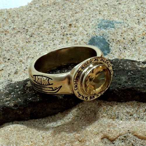 Vier-Winde Ring - Gold