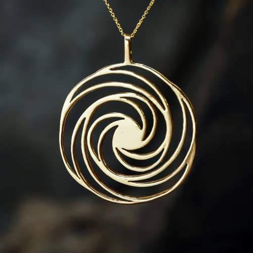 Espiral dorado- Oro