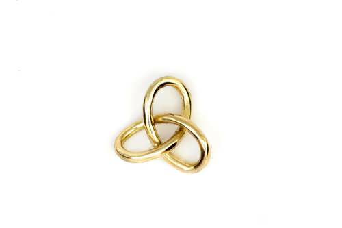 Gordian Knot Pendant Gold Small