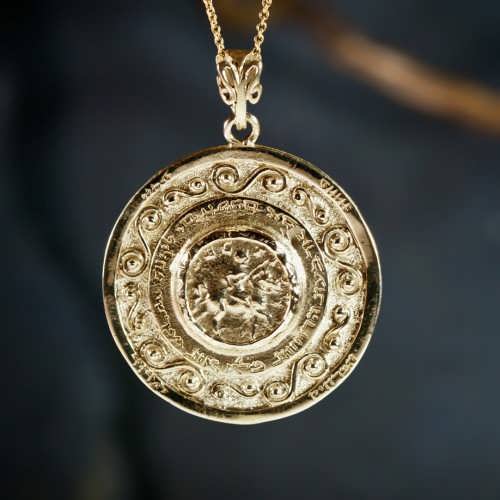 Journey of Life Pendant Gold (Round)