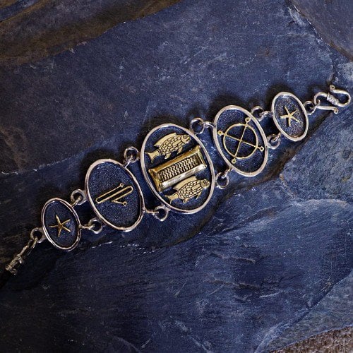 Jupiter in Pisces Bracelet Silver and Gold (*Limited Edition*)