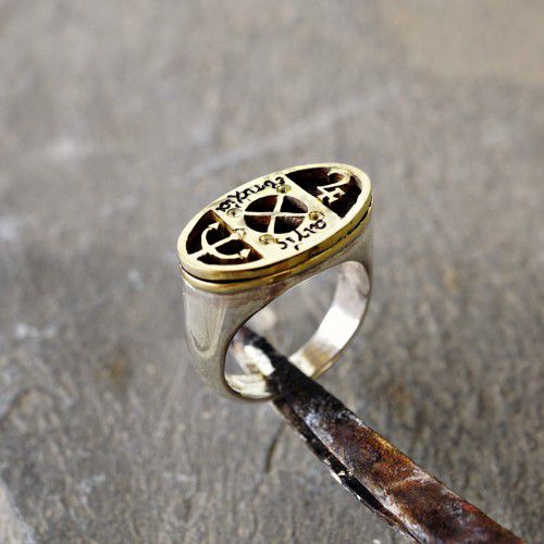 Jupiter Neptune Talisman Ring Silver and Gold (*Limited Edition*)