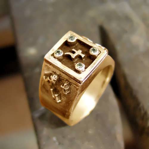 Jupiter Exaltation Talisman Ring Gold