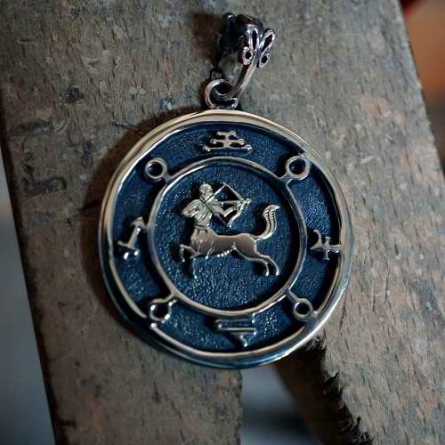 Jupiter Sagittarius Round Talisman Silver (*Limited Edition*)