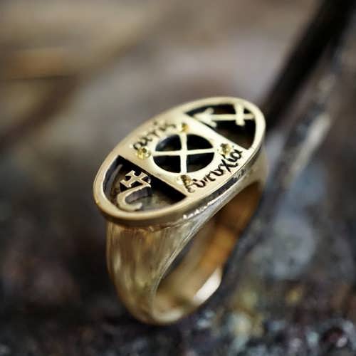 Jupiter in Sagittarius Talisman Ring Gold (*Sold Out!*)