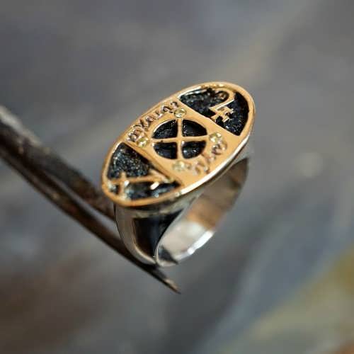 Jupiter in Sagittarius Talisman Ring Silver and Gold (*Sold Out!*)