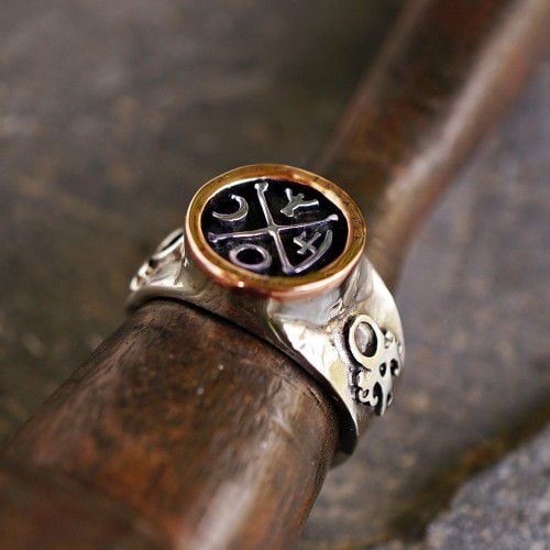 Jupiter-Venus Talisman Silver and Red Gold Ring (*Limited Edition*)