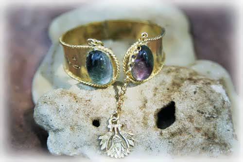 Ka Bracelet Gold with Amethyst