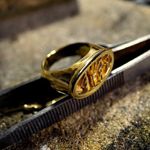 King Solomon's Ring 22K Gold