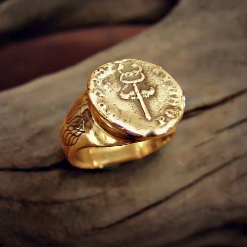 Mercury Practical Wisdom Ring Gold (*Limited Edition*)