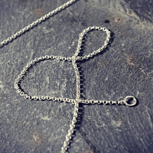 Sterling Silver Chain Rolo 1.3mm