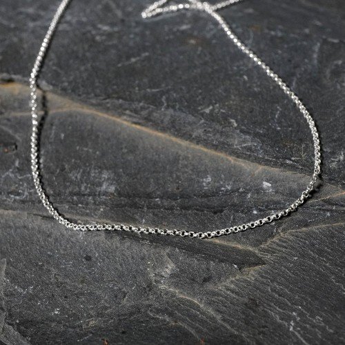 Sterling Silver Chain Rolo 1.3mm