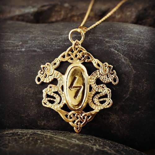 Pendentif Rune Or