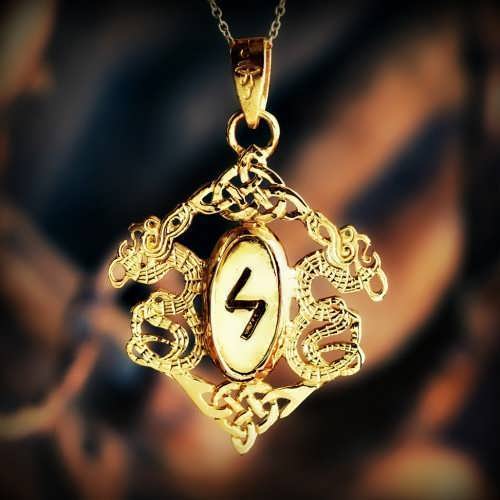 Pendentif Rune Or