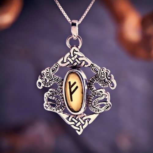 Rune Pendant Silver