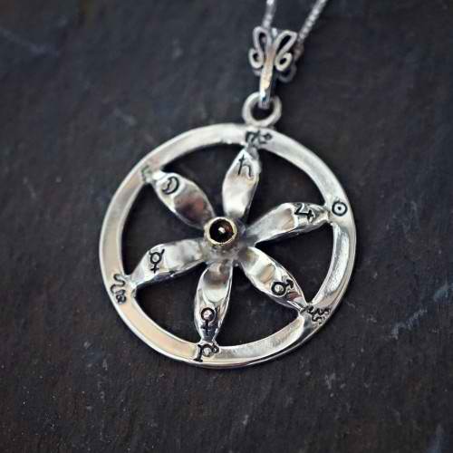 Solar Flower Equinox Talisman Silver and Gold (*Limited Edition*)