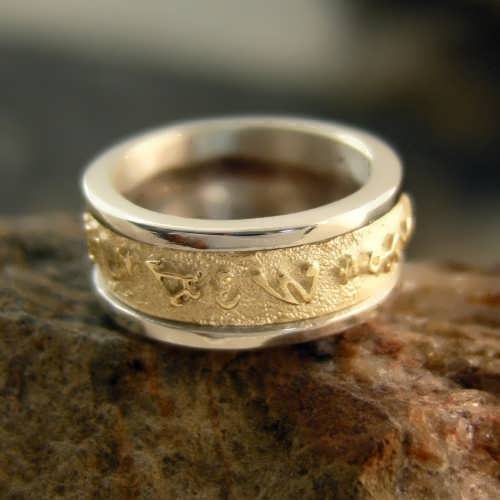 navigatie Email Verwijdering Universal Solar Ring Gold and Silver (*Limited Edition*)