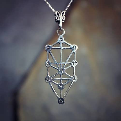 Tree of Life Sefirot Silver