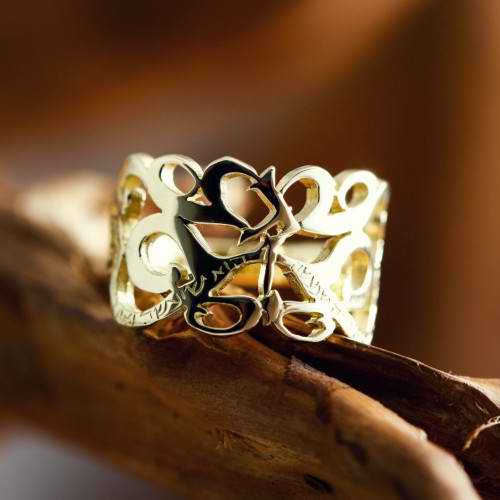 This Too Shall Pass Ring Gold