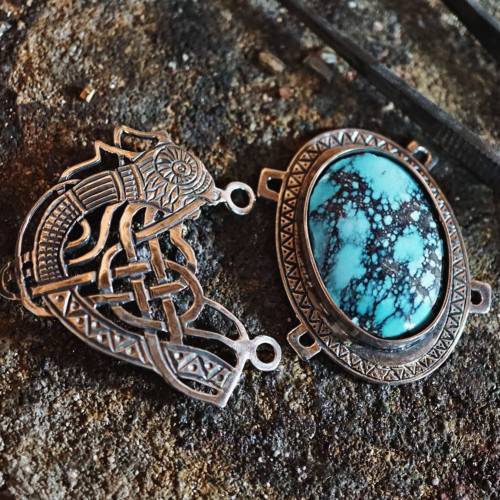 Set with genuine and beautiful Persian Turquoise