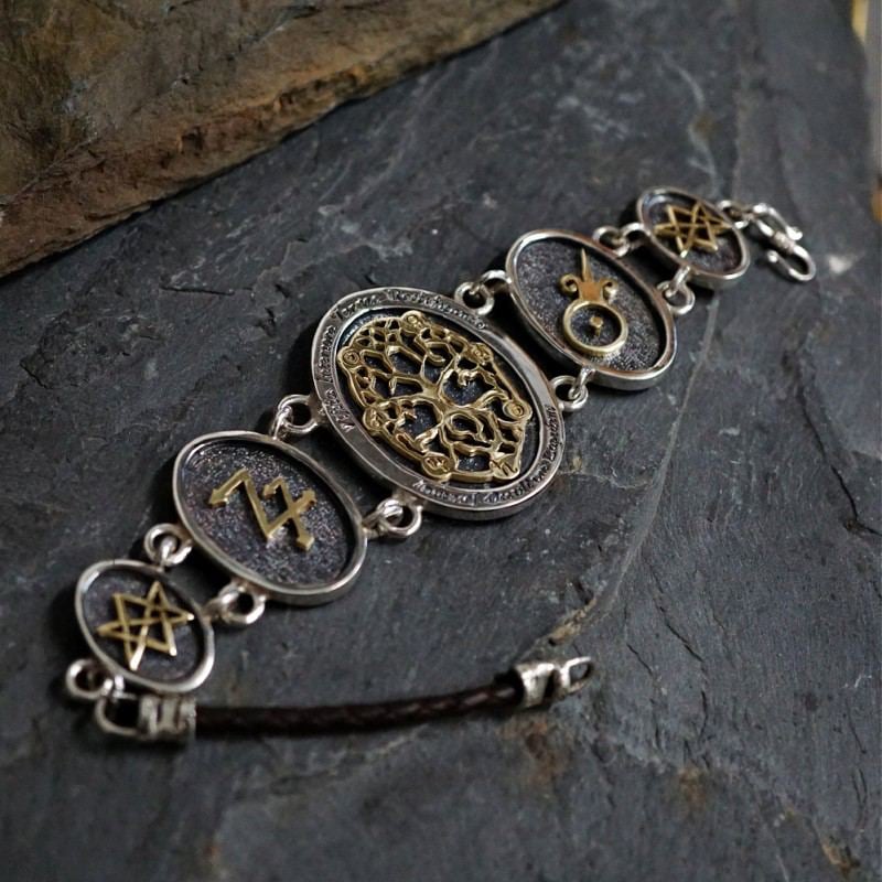 New Alchemical Cosmic Tree
                            Bracelet