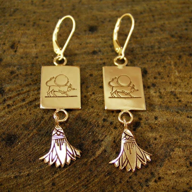 Boucles D'oreilles Astra Taureau