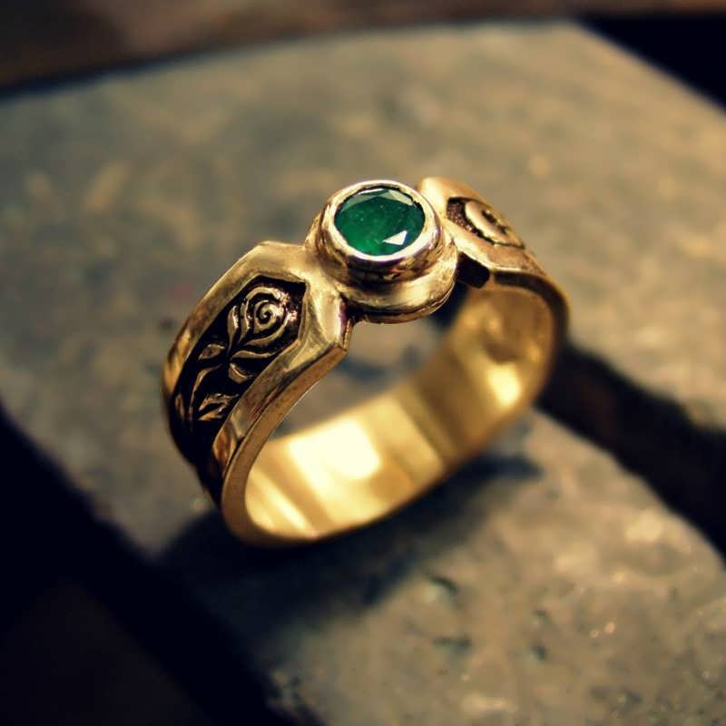 Gold Philosopher's Ring